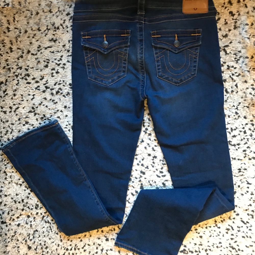 True Religion Womens Becca Mid Rise Bootcut Jean - Picture 3 of 5